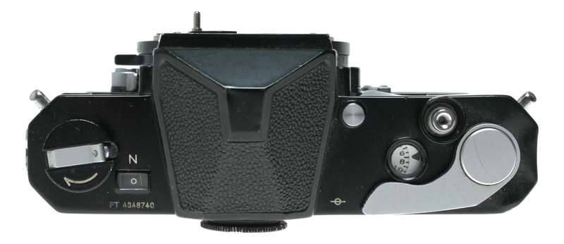 Nikon Nikkormat FTN 35mm Film SLR Camera Body Black
