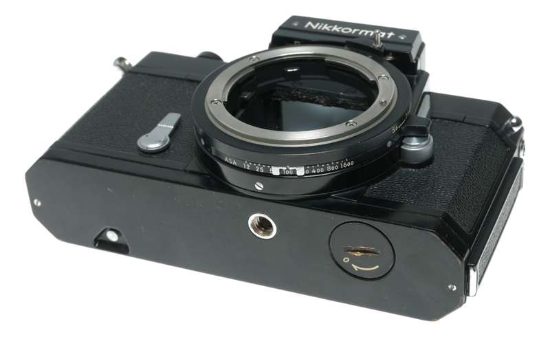 Nikon Nikkormat FTN 35mm Film SLR Camera Body Black