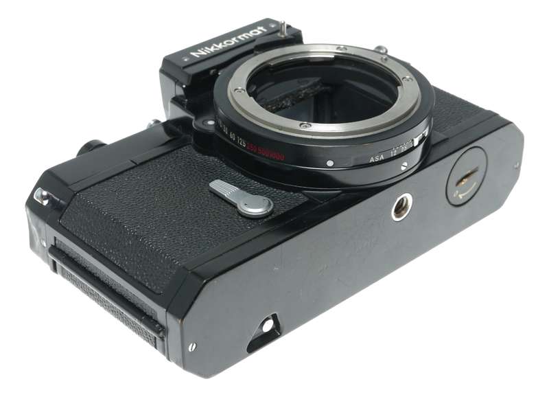 Nikon Nikkormat FTN 35mm Film SLR Camera Body Black