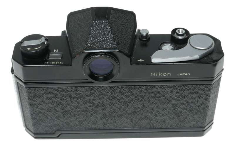 Nikon Nikkormat FTN 35mm Film SLR Camera Body Black
