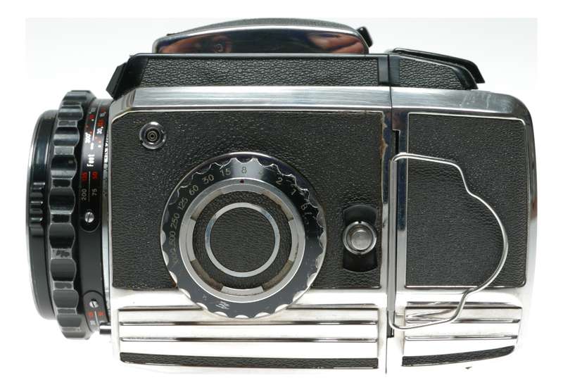Zenza Bronica 6x6 Film Camera Nikkor-P 1:2.8 F=7.5cm Needs Repair!