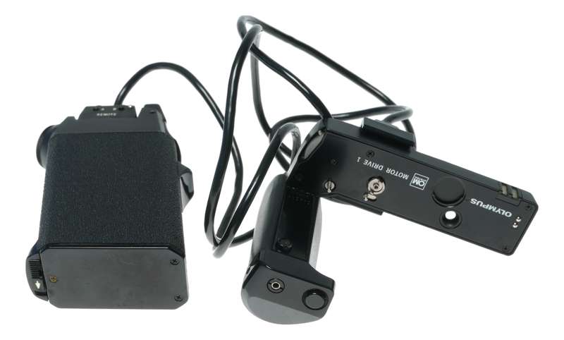 Olympus OM System Motor 1 Drive Control Grip Relay Cord Power Supply