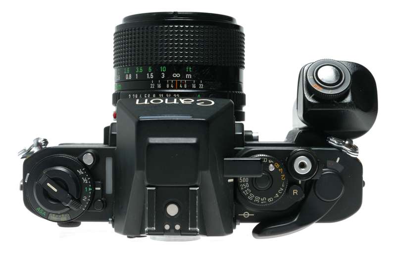 Canon F-1 35mm Film SLR Camera FD 35mm 1:2 Lens Power Winder Manual Strap