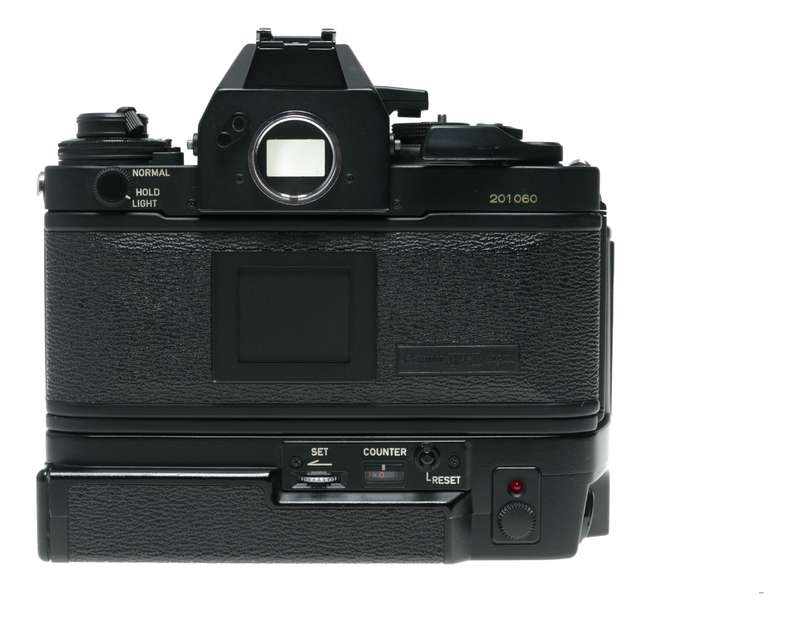 Canon F-1 35mm Film SLR Camera FD 35mm 1:2 Lens Power Winder Manual Strap
