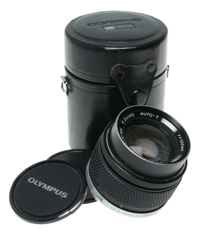 Olympus OM Zuiko Auto-T 1:2.8 f=100mm SLR Camera Compact Tele Lens