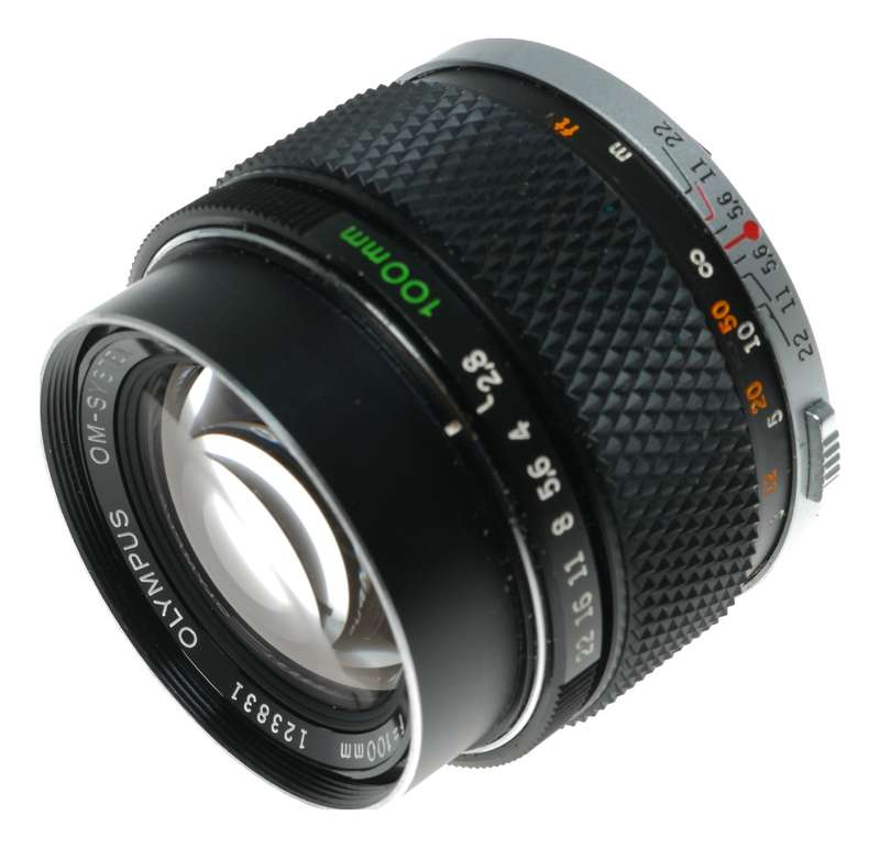 Olympus OM Zuiko Auto-T 1:2.8 f=100mm SLR Camera Compact Tele Lens