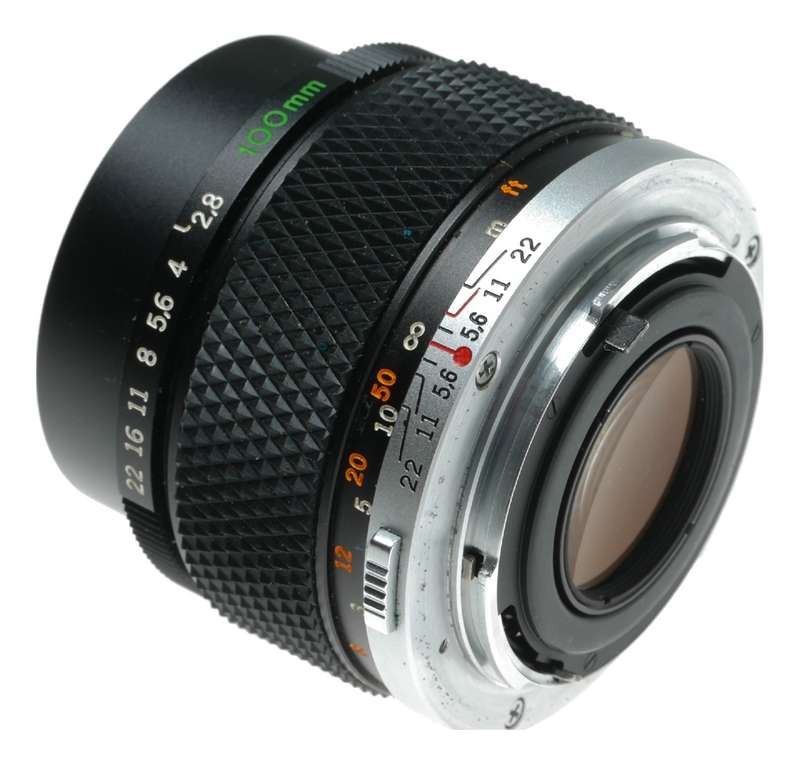Olympus OM Zuiko Auto-T 1:2.8 f=100mm SLR Camera Compact Tele Lens