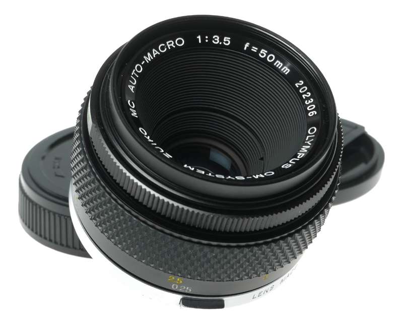 Olympus OM MC Auto-Macro 1:3.5 f=50mm SLR Camera Lens