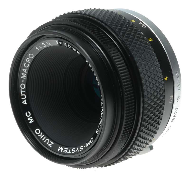 Olympus OM MC Auto-Macro 1:3.5 f=50mm SLR Camera Lens