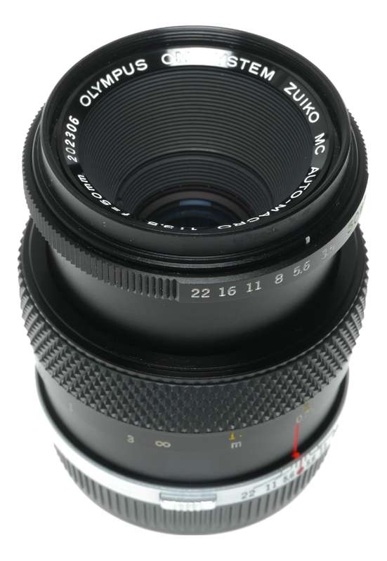 Olympus OM MC Auto-Macro 1:3.5 f=50mm SLR Camera Lens