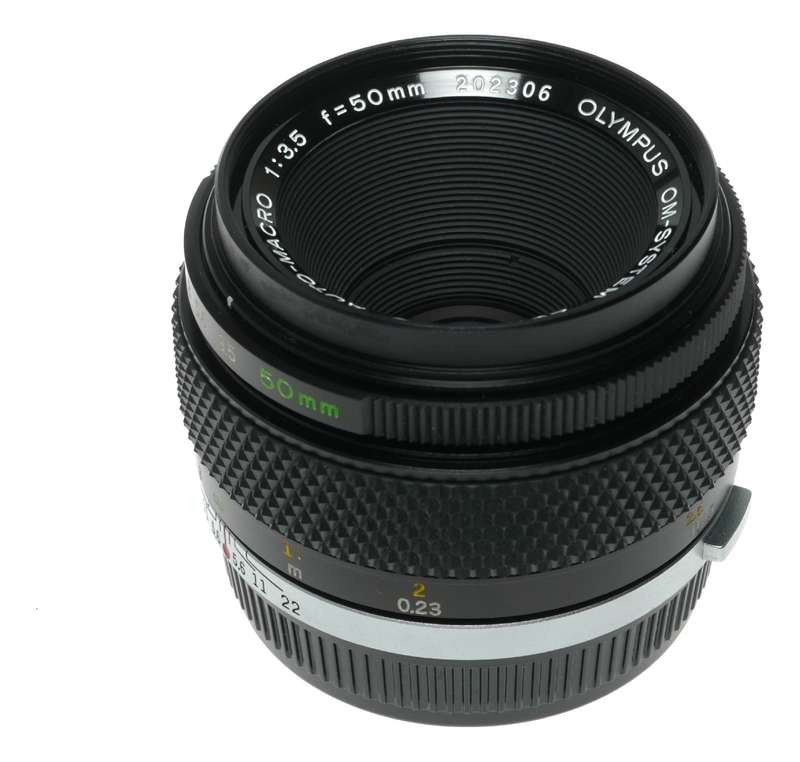 Olympus OM MC Auto-Macro 1:3.5 f=50mm SLR Camera Lens