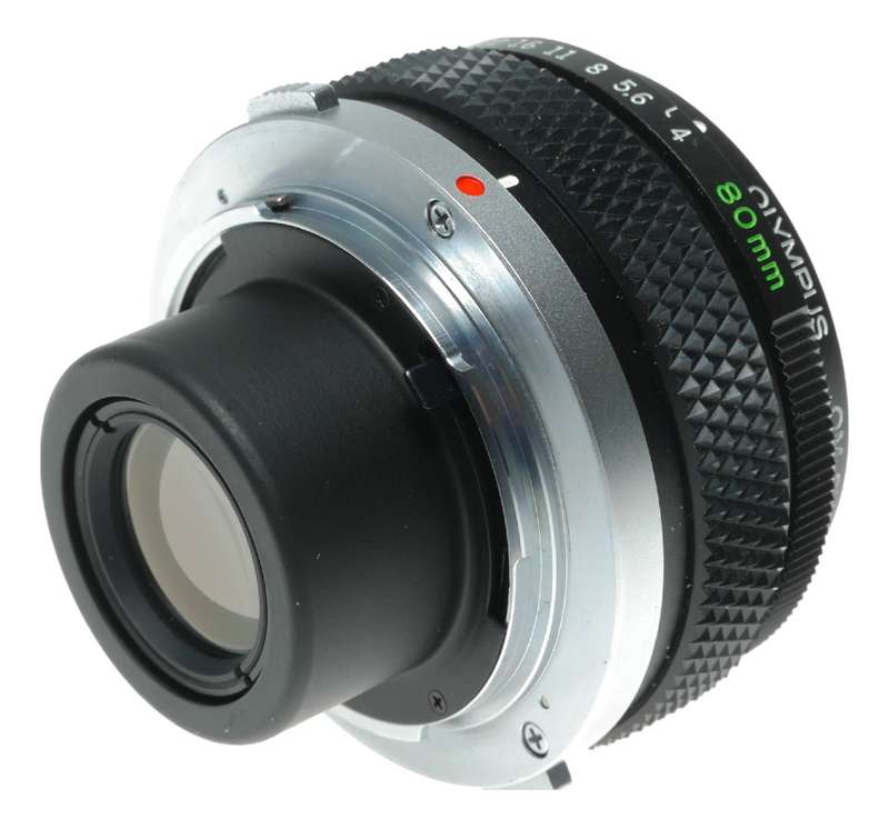 Olympus OM Zuiko Auto-1:1 Macro 80mm F4 Close-Up SLR Camera Lens