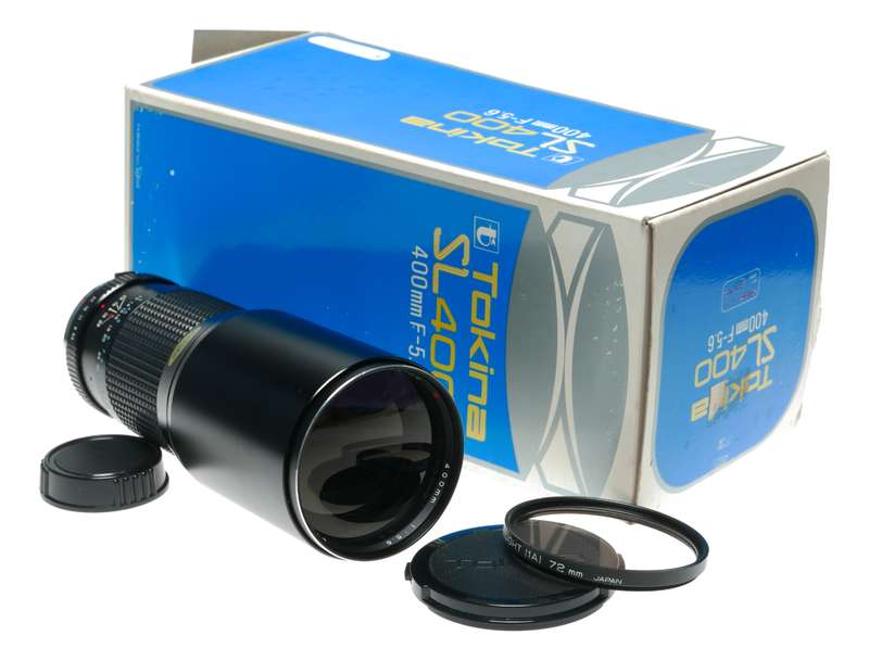 Tokina SL400 O/OM Mount Olympus Camera Tele Lens 400mm F-5.6
