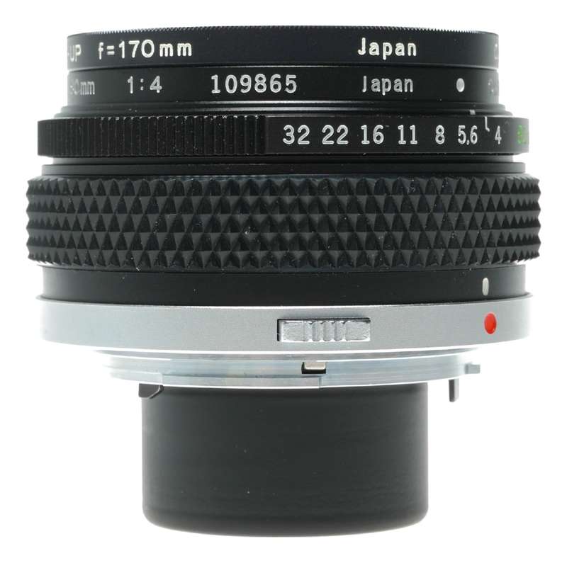 Olympus OM Zuiko Auto-1:1 Macro 80mm F4 Close-Up SLR Camera Lens