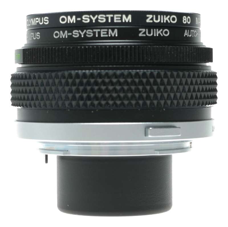Olympus OM Zuiko Auto-1:1 Macro 80mm F4 Close-Up SLR Camera Lens