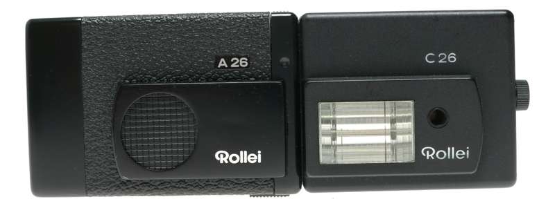 Rollei A26 Compact 126 Film Subminiature Camera C26 Flash Pouch