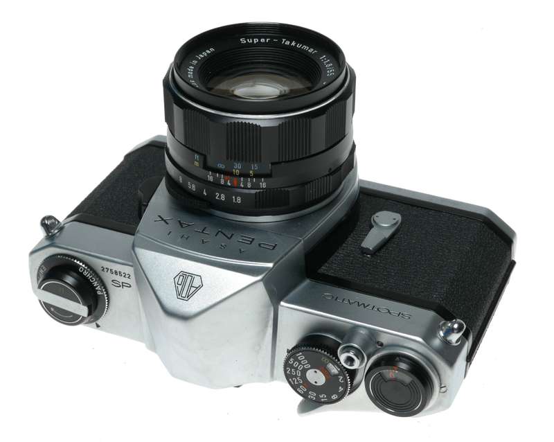 Pentax SP Spotmatic 35mm Film SLR Camera Super Takumar 1:1.8/55 Pouch