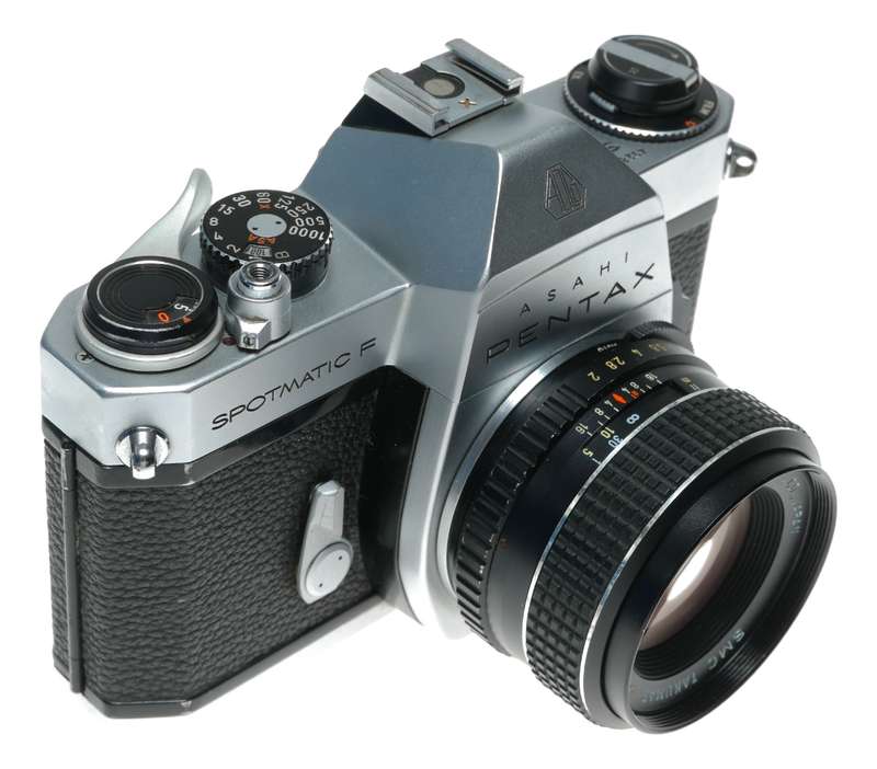 Pentax SPF Spotmatic F 35mm Film SLR Camera SMC Takumar 1:2/55