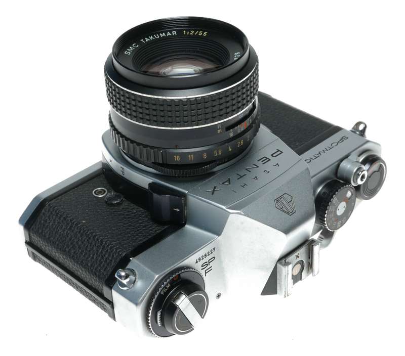 Pentax SPF Spotmatic F 35mm Film SLR Camera SMC Takumar 1:2/55