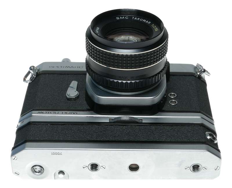 Pentax Spotmatic SLR Camera Motor Drive Super Lite Flash Grip Relay Pack