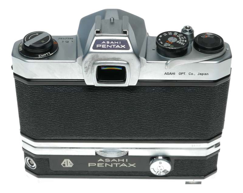 Pentax Spotmatic SLR Camera Motor Drive Super Lite Flash Grip Relay Pack