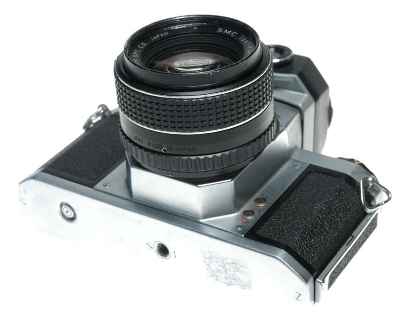Asahi Pentax SV 35mm Film SLR Camera SMC Takumar 1.4/50 Sold as is