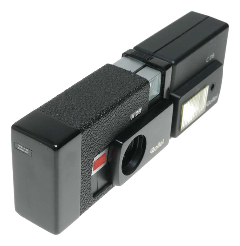 Rollei A26 Compact 126 Film Subminiature Camera C26 Flash Pouch