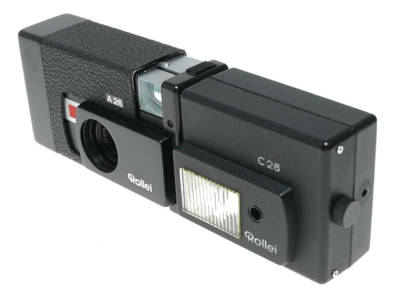 Rollei A26 Compact 126 Film Subminiature Camera C26 Flash Pouch