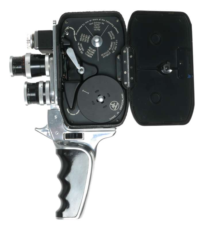 Bolex B8L Cine 8mm Film Camera Yvar Lenses Manual Strap Grip Bag