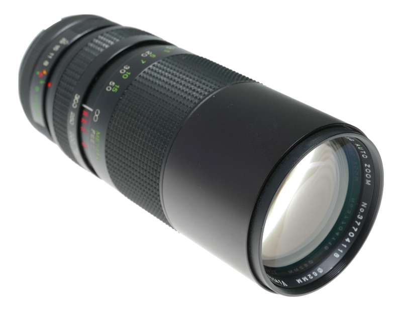 Vivitar 100-300mm f5 Close Focusing Auto Zoom PK Mount Camera Lens