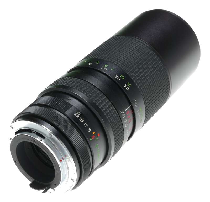 Vivitar 100-300mm f5 Close Focusing Auto Zoom PK Mount Camera Lens