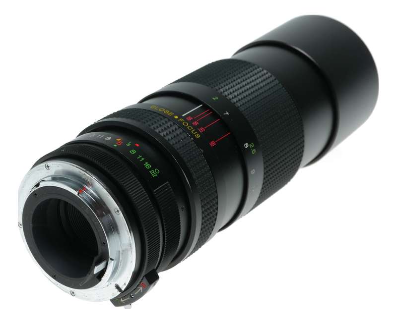 Vivitar 100-300mm f5 Close Focusing Auto Zoom PK Mount Camera Lens