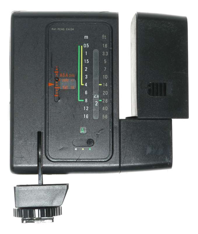 Sunpak Auto 124 Electronic Shoe 35mm Film Camera Flash Unit