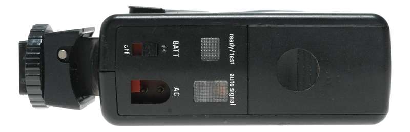Sunpak Auto 124 Electronic Shoe 35mm Film Camera Flash Unit