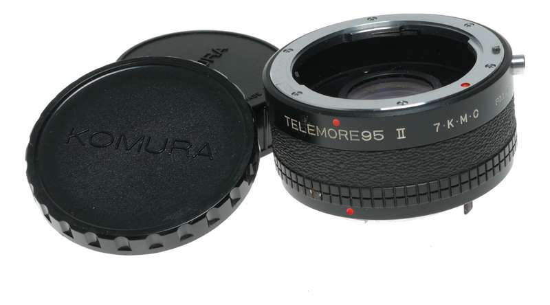 Komura Telemore 95 II PK Mount Camera Lens Teleconverter in Box