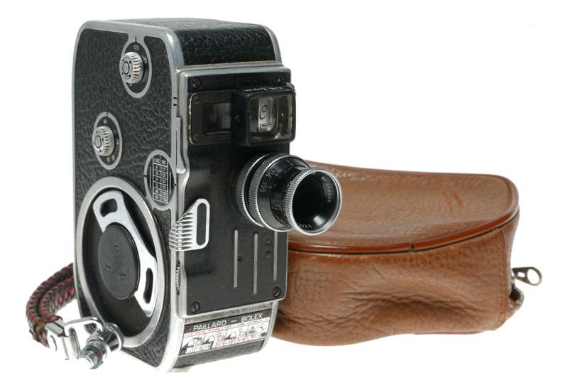 Bolex Paillard C8 Film Camera Yvar 1:1.9 f=13mm Original Strap Pouch