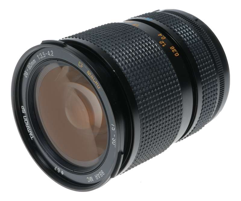 Tamron SP 28-80mm F3.5-4.2 CF Macro Zoom Wide Angle Camera Lens