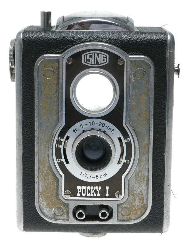 Ising Pucky 1 Vintage 6x6 Box Type Camera for 120 Rollfilm