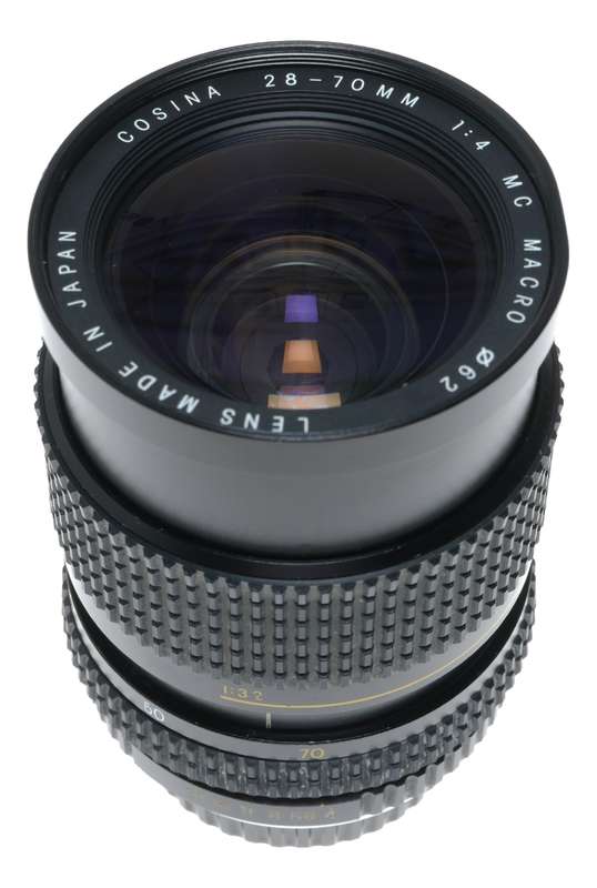 Cosina 28-70mm 1:4 Macro Zoom MC Camera Lens PK Mount