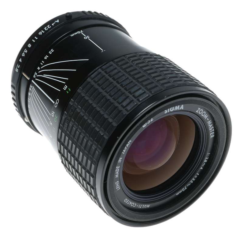 Sigma Zoom-Master MC 35-70mm 1:2.8-4 PK Mount SLR Camera Lens