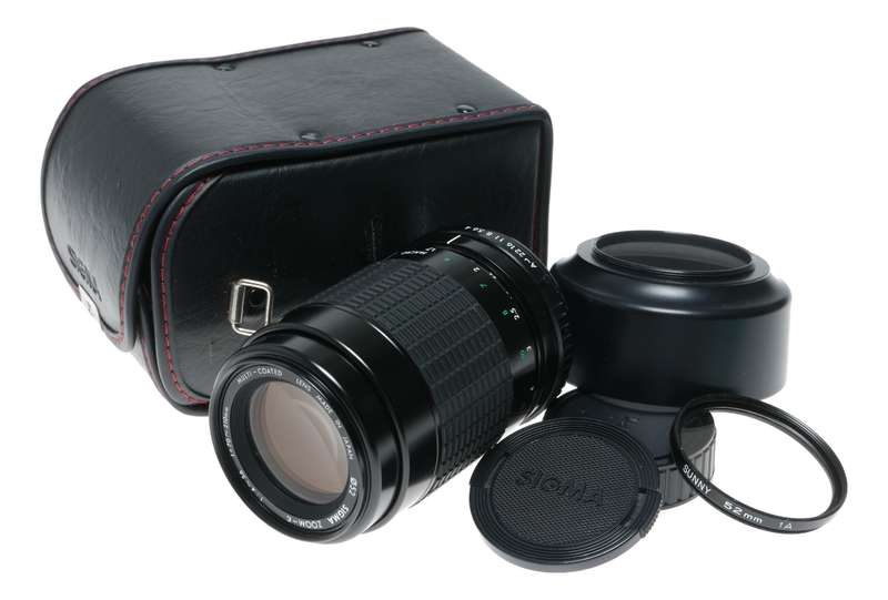 Sigma Zoom-K MC 70-210mm 1:4-5.6 PK Mount SLR Camera Lens