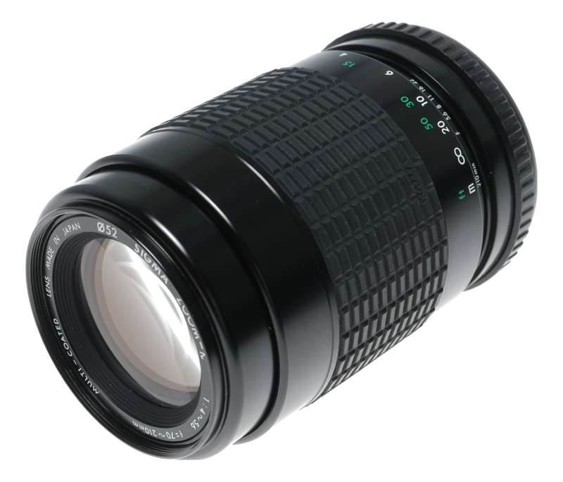 Sigma Zoom-K MC 70-210mm 1:4-5.6 PK Mount SLR Camera Lens