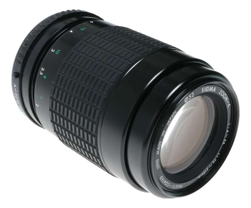 Sigma Zoom-K MC 70-210mm 1:4-5.6 PK Mount SLR Camera Lens