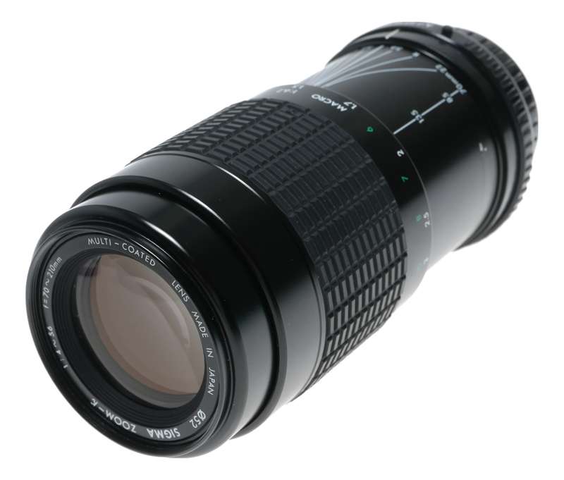 Sigma Zoom-K MC 70-210mm 1:4-5.6 PK Mount SLR Camera Lens