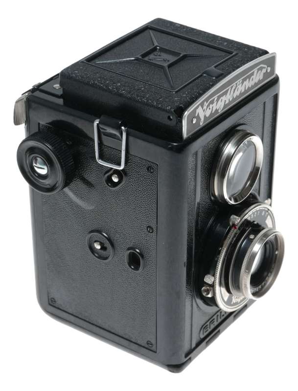 Voigtlander Brillant 6x6 120 Roll Film TLR Camera Voigtar 1:4.5 F=7.5cm