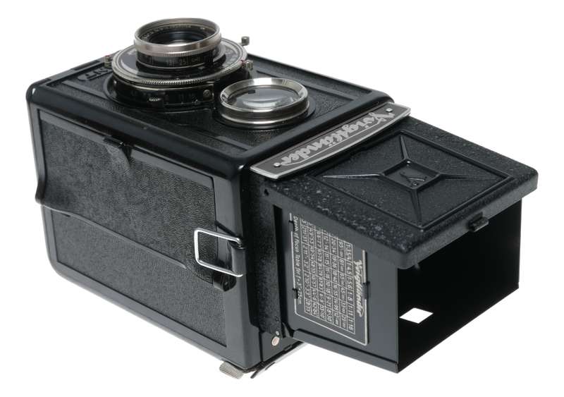 Voigtlander Brillant 6x6 120 Roll Film TLR Camera Voigtar 1:4.5 F=7.5cm