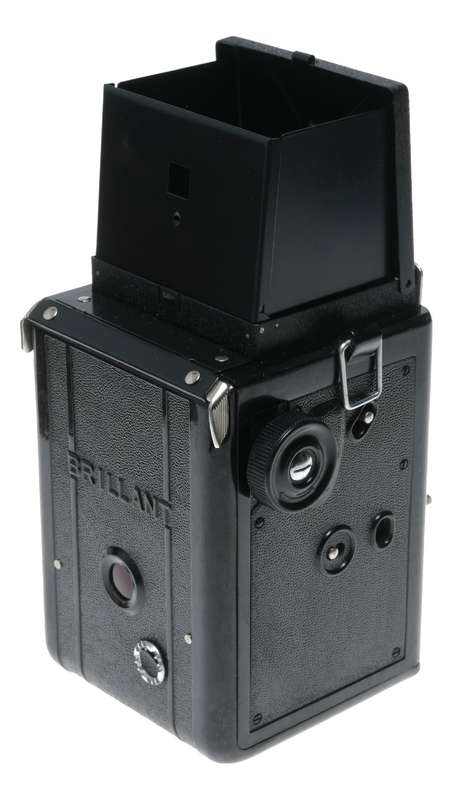 Voigtlander Brillant 6x6 120 Roll Film TLR Camera Voigtar 1:4.5 F=7.5cm