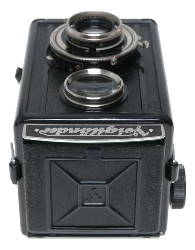 Voigtlander Brillant 6x6 120 Roll Film TLR Camera Voigtar 1:4.5 F=7.5cm