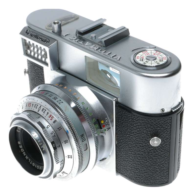 Voigtlander Vitomatic 1 35mm Film Camera Color-Skopar 1:2.8/50