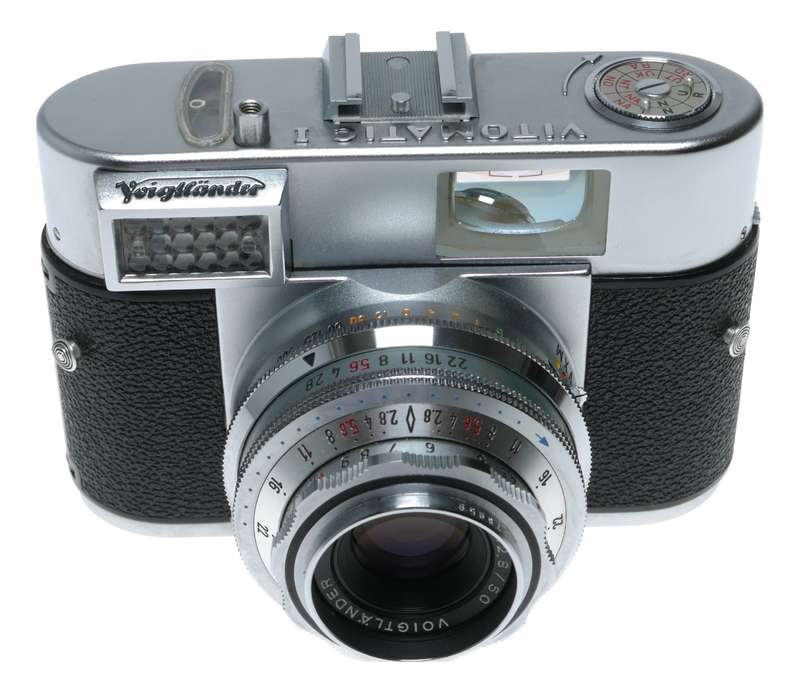 Voigtlander Vitomatic 1 35mm Film Camera Color-Skopar 1:2.8/50
